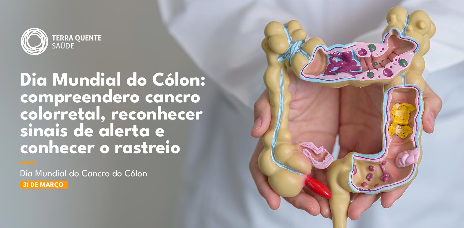 Dia Mundial do Cólon: compreender o cancro colorretal, reconhecer sinais de alerta e conhecer o rastreio