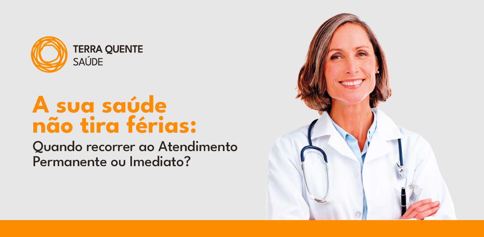 A sua saúde não tira férias: quando recorrer ao Atendimento Permanente ou Imediato?